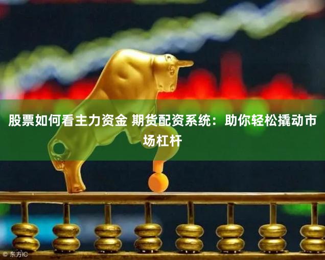 股票如何看主力资金 期货配资系统：助你轻松撬动市场杠杆