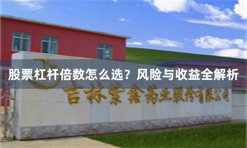 股票杠杆倍数怎么选？风险与收益全解析