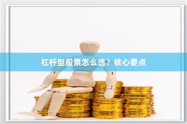 杠杆型股票怎么选？核心要点